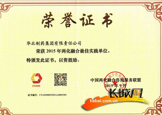 长城网：PA视讯集团获国家2015“两化”融合最佳实践单位