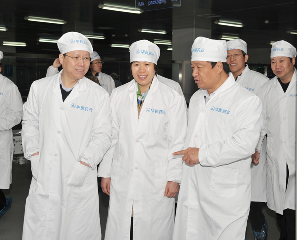 秦博勇副省长到PA视讯·(中国区)真人官方网站制药考察