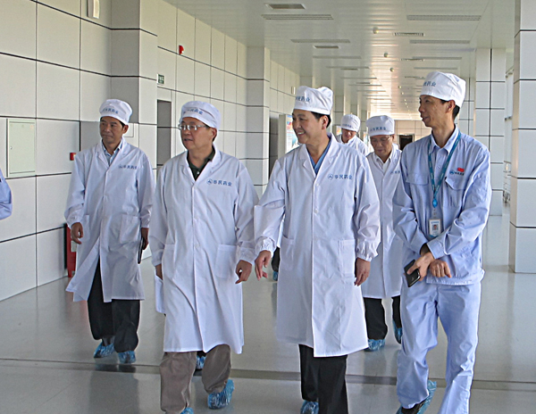 中国政研会领导来PA视讯调研