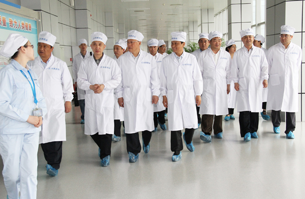 石家庄市市长姜德果一行来PA视讯·(中国区)真人官方网站制药调研