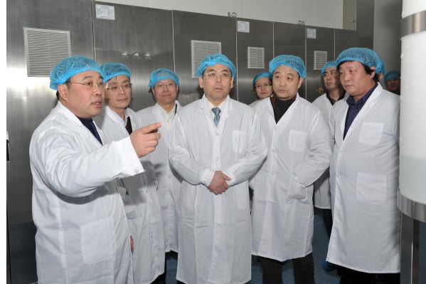 国家卫生部副部长刘谦一行到PA视讯指导工作