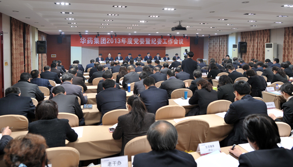 PA视讯·(中国区)真人官方网站制药召开2013年度党委暨纪委工作会议&nbsp;&nbsp;