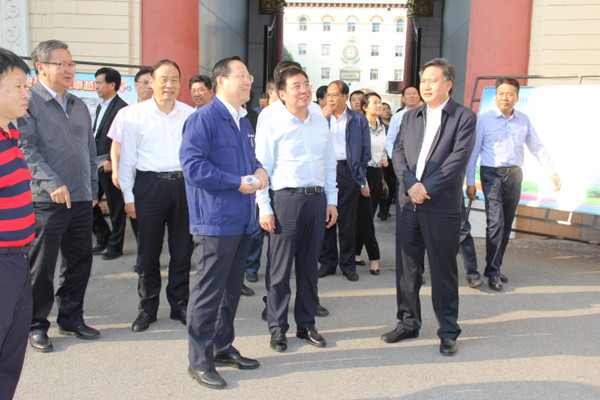 陕西省政府考察团前来PA视讯考察交流