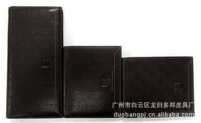 【正品红谷男士钱夹】价格,厂家,图片,箱包皮具加工,广州市白云区龙归多邦皮具厂-